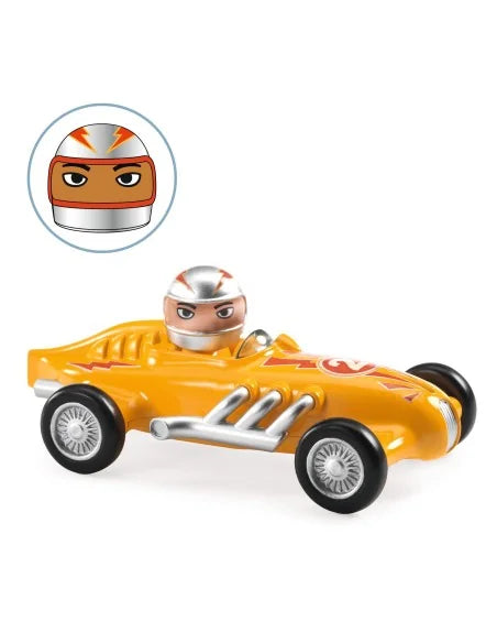 Djeco speelgoedauto yellow super speed 2+