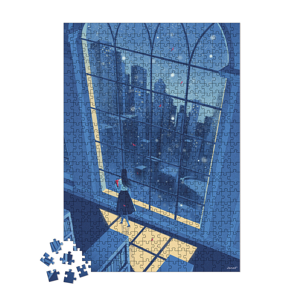 Janod Kidult Puzzel De blauwe nacht 500 stukjes 7+