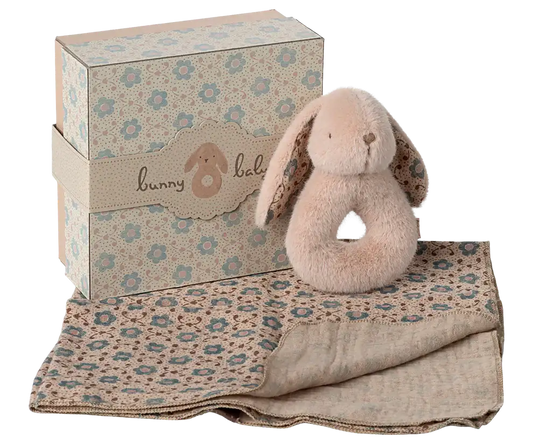 Maileg Bunny rattle set Powder 0+