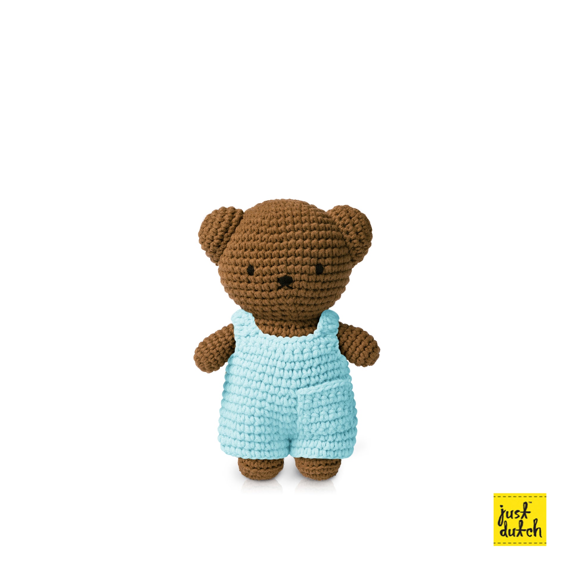 Justdutch boris handgemaakt overall Pastel aqua