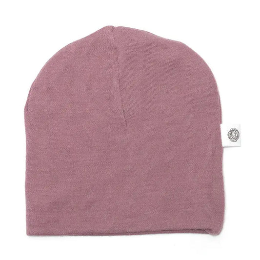 Lille Barn baby muts Merinowol Lavender Mist 68