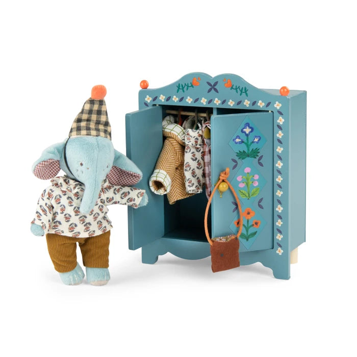 Moulin Roty kastje voor de garderobe van de Minouchkas 3+