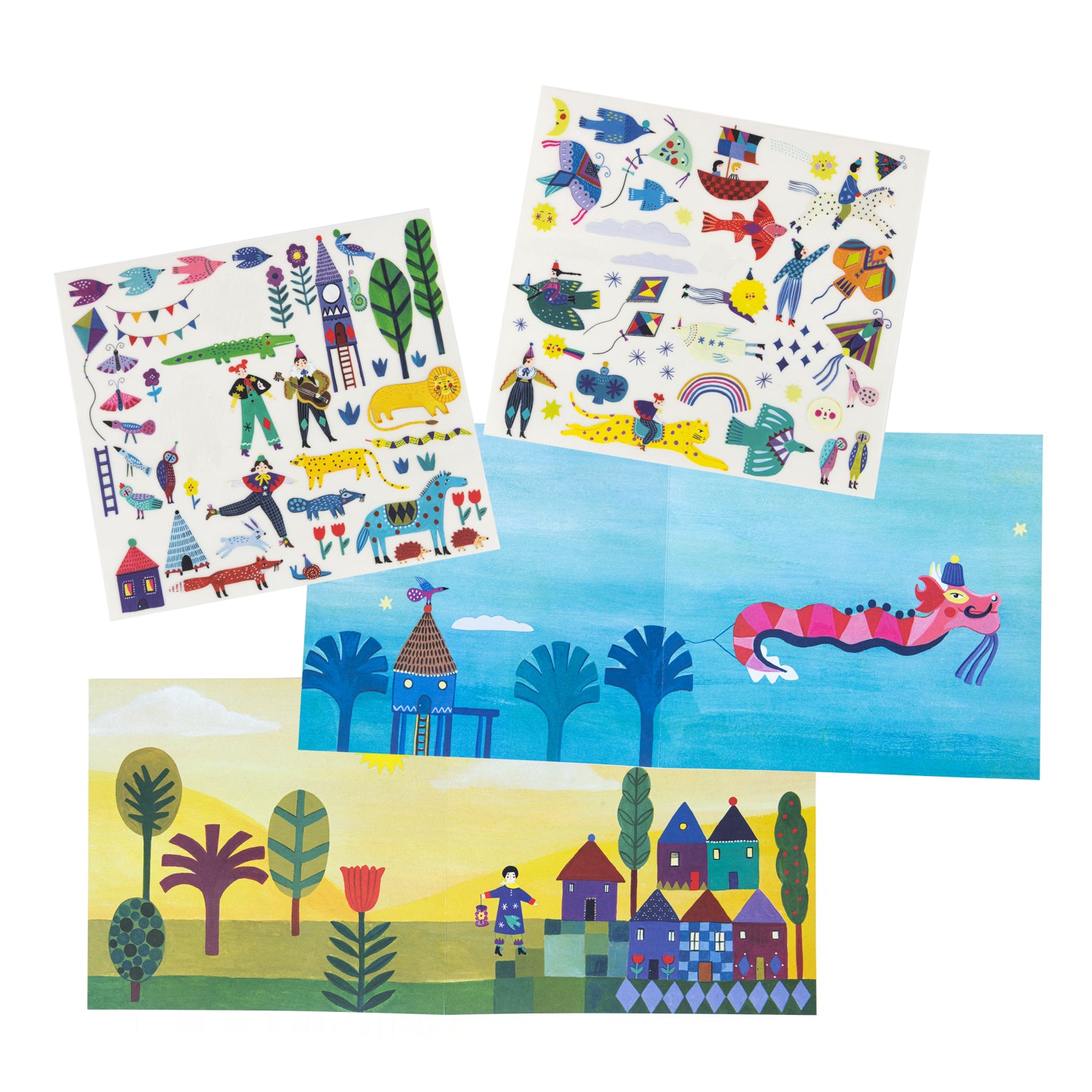 Moulin Roty Transfers Les Comètes Filantes 3+