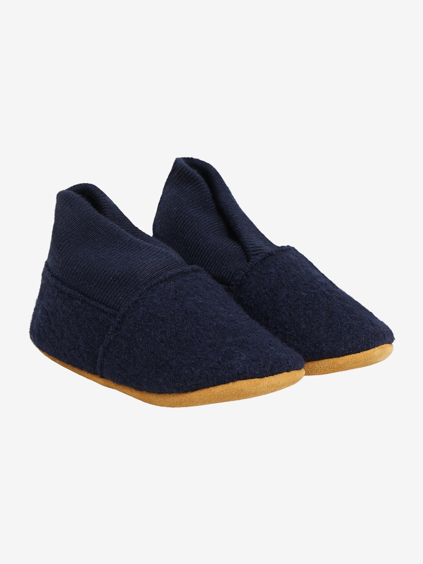 En Fant babyslofjes wol met ribboord blauw 19/20