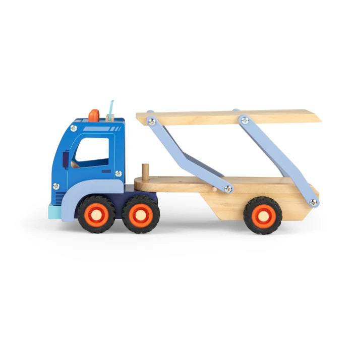 Autotransportwagen op Avenue du Moulin 3+