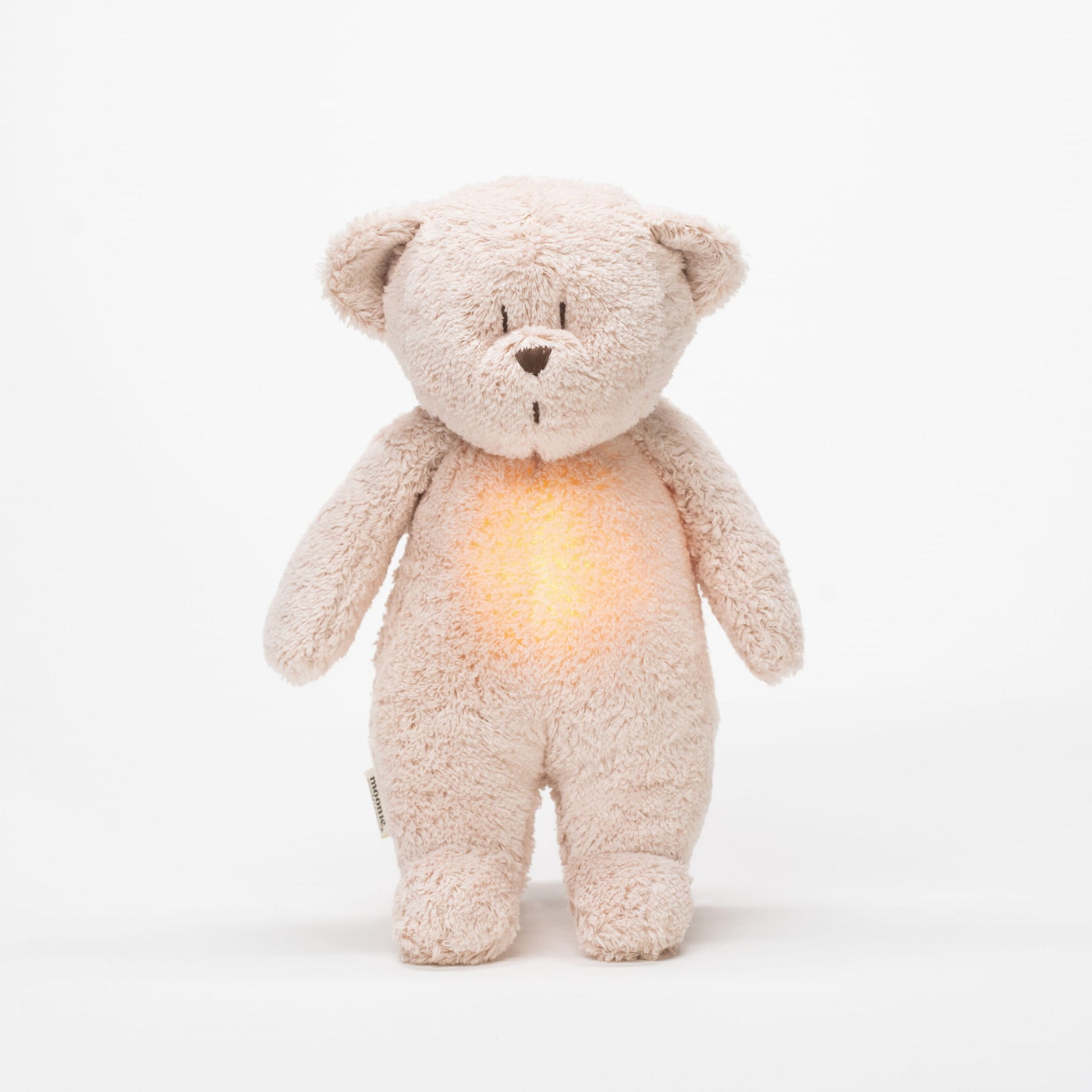 Moonie organic humming bear sand of grijs 0+