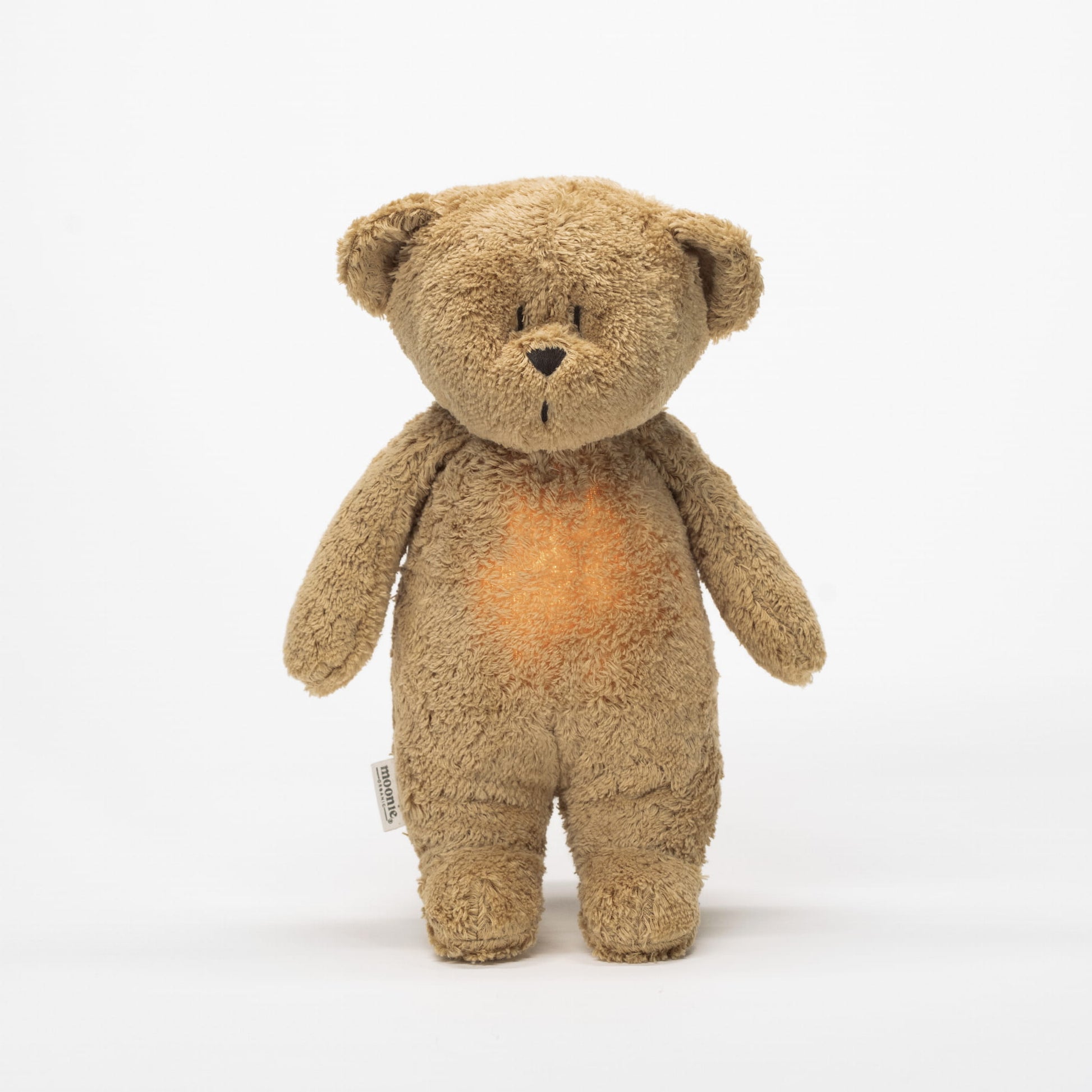 Moonie organic humming bear sand of grijs 0+