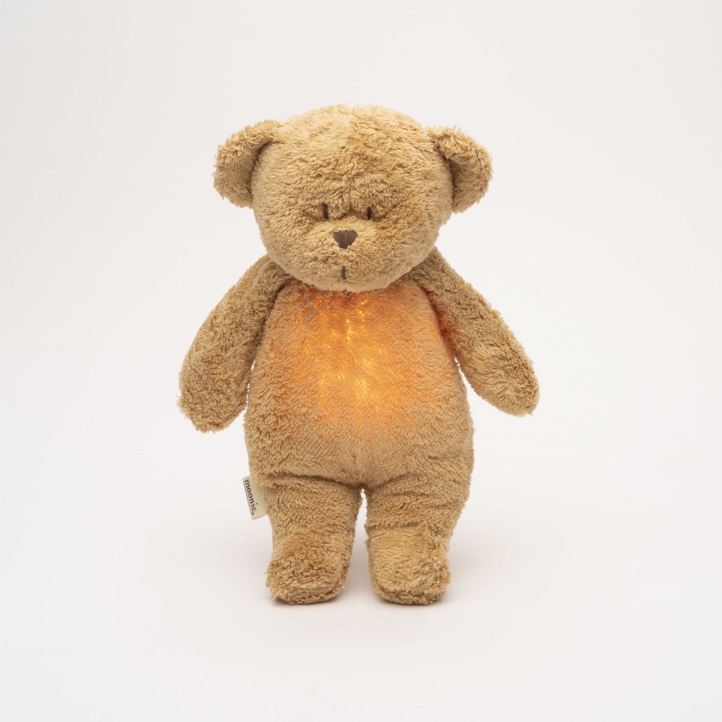 Moonie organic humming bear sand of grijs 0+