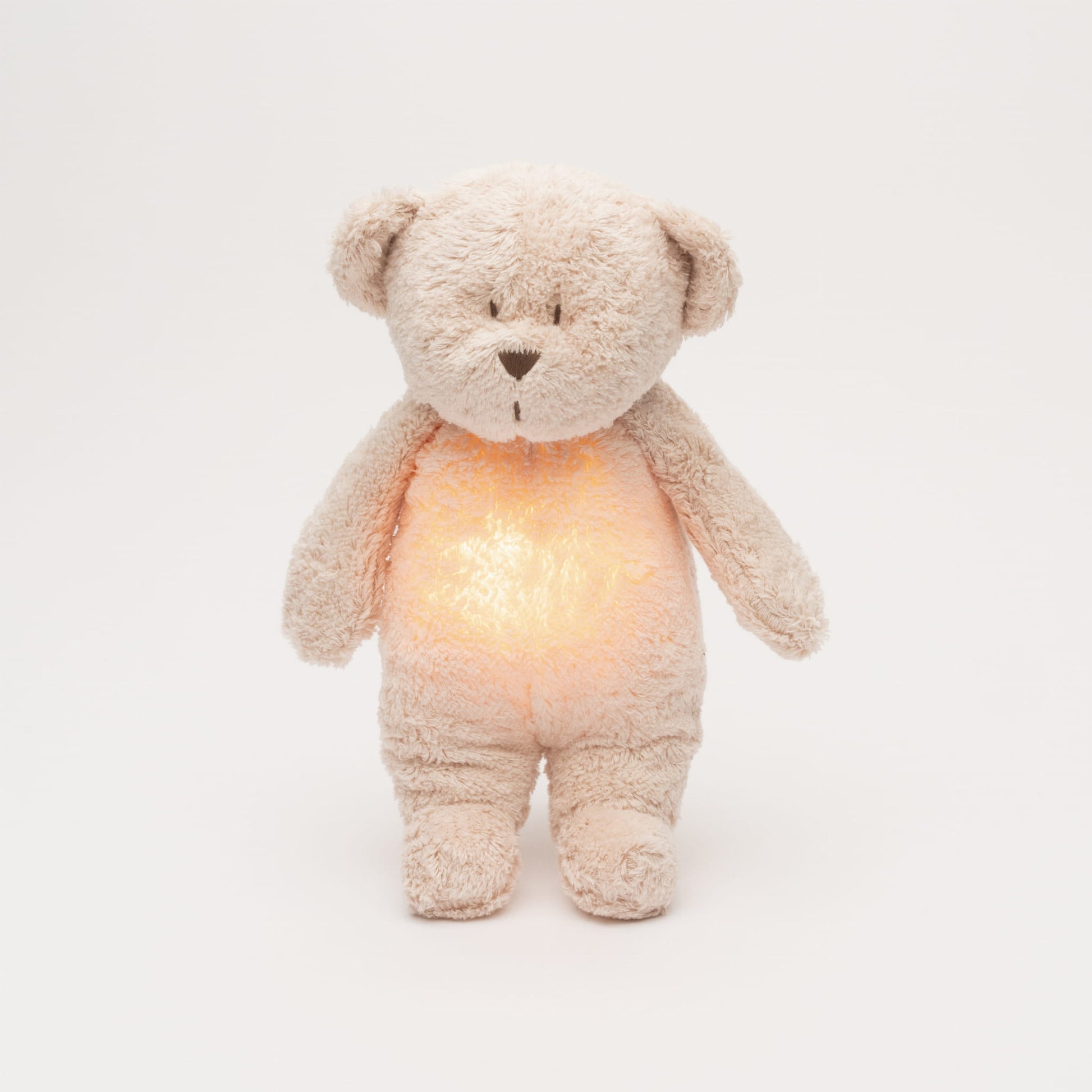 Moonie organic humming bear sand of grijs 0+