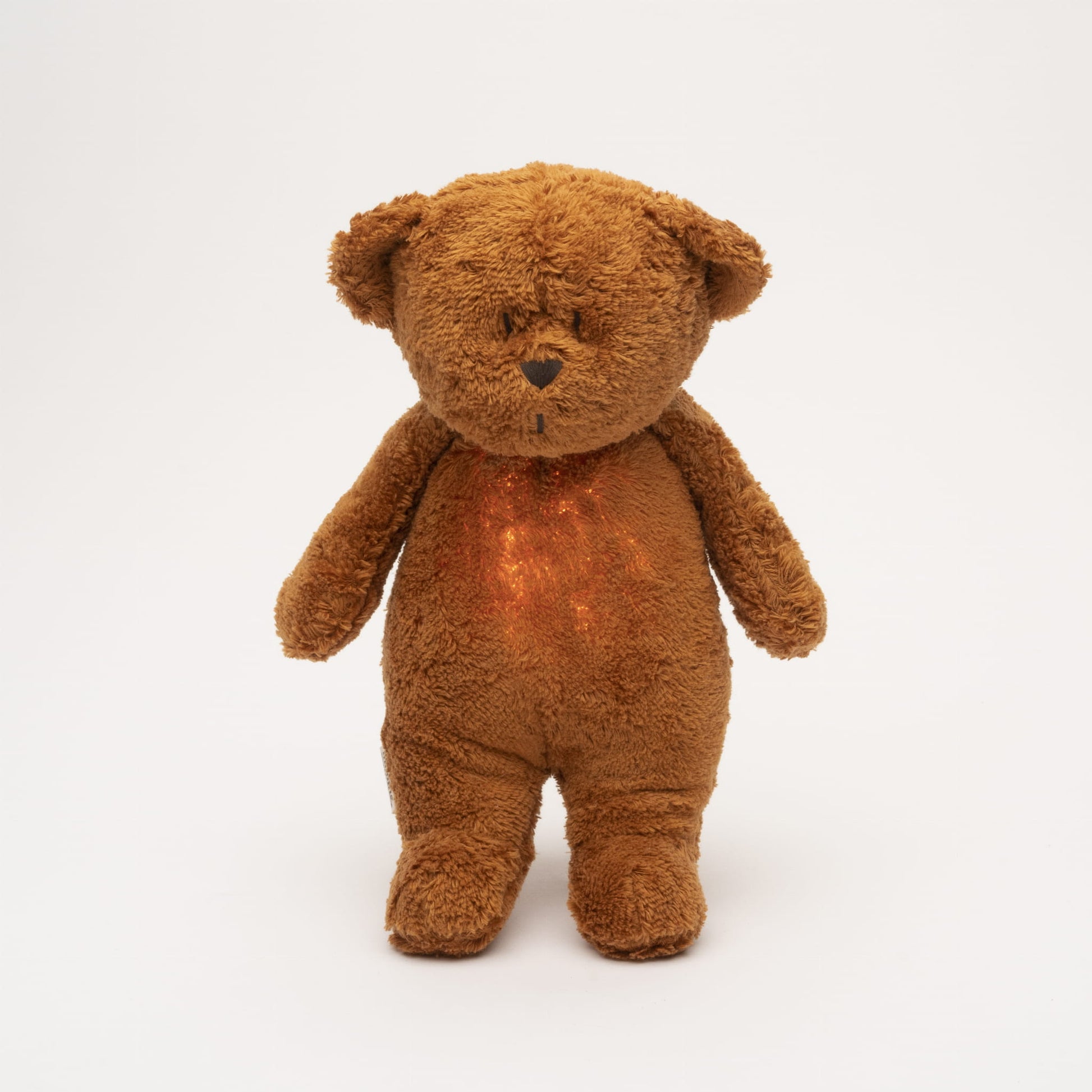 Moonie organic humming bear sand of grijs 0+