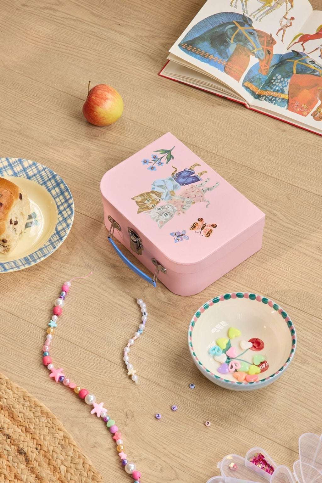 Rice koffertrio Nathalie Lete roze