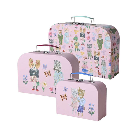 Rice koffertrio Nathalie Lete roze
