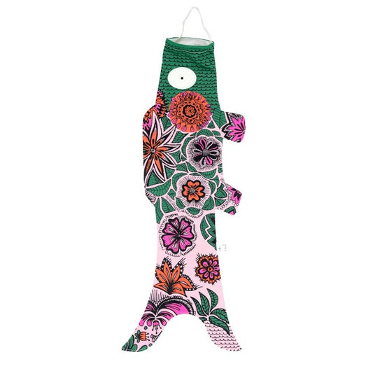 Madame Mo vlieger Pink Blossom koinobori (S)