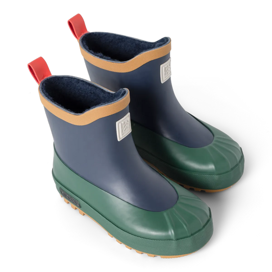 Liewood Isaac Thermo Rainboot Classic navy multi mix Maat 25