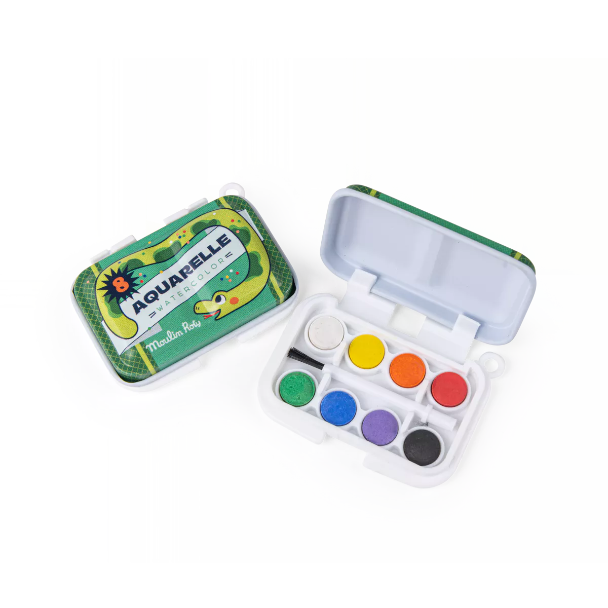 Moulin Roty mini aquarel paletten les petites merveilles 3+ Groen