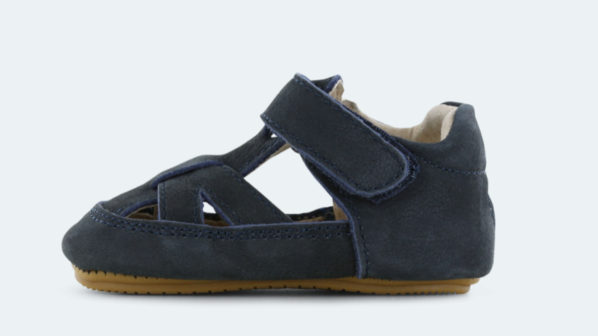 Shoesme blauw BABY-PROOF® open schoentje 20