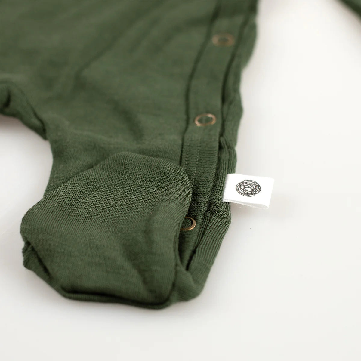 Lille Barn kruippakje Merinowol Rifle Green 50