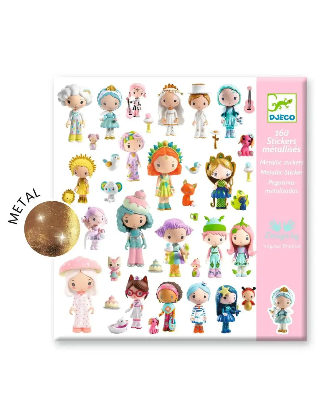 Djeco stickers tinyly 4+