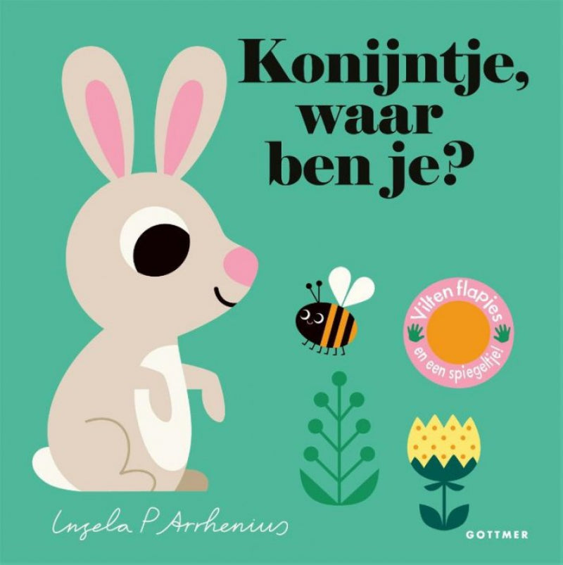 Kinderboek Konijntje waar ben je? +18m