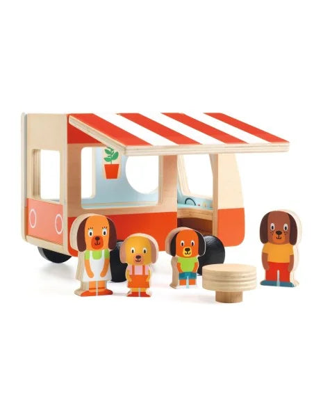 Djeco speelhuis camper minicombi