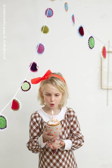 Engel punt Gehaakte slinger Garland Rise and Shine