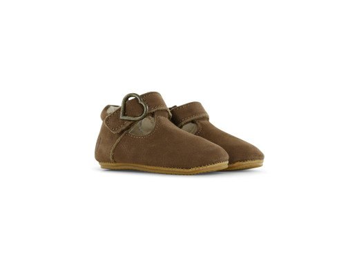 Shoesme schoentje BABY-PROOF® T-band bruin leer Maat 21