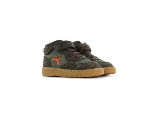 Shoesme donkerbruin sneakertje