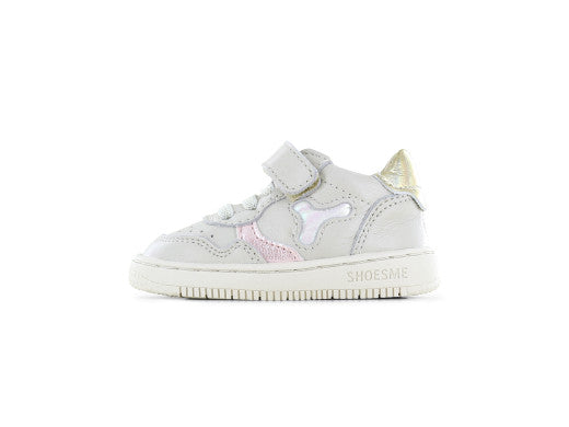 Shoesme shiny beige sneaker