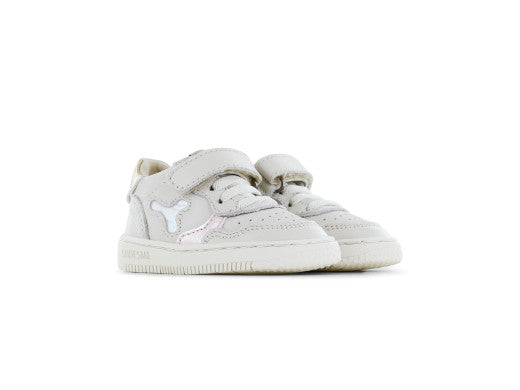 Shoesme shiny beige sneaker 25