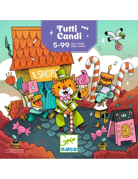 Djeco bordspel Tutti Candi 5+