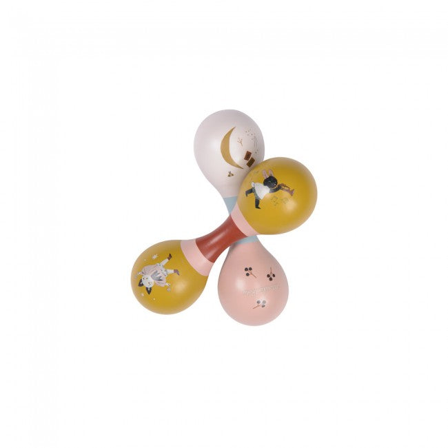 Moulinroty maracas oker of roze 2+ Roze