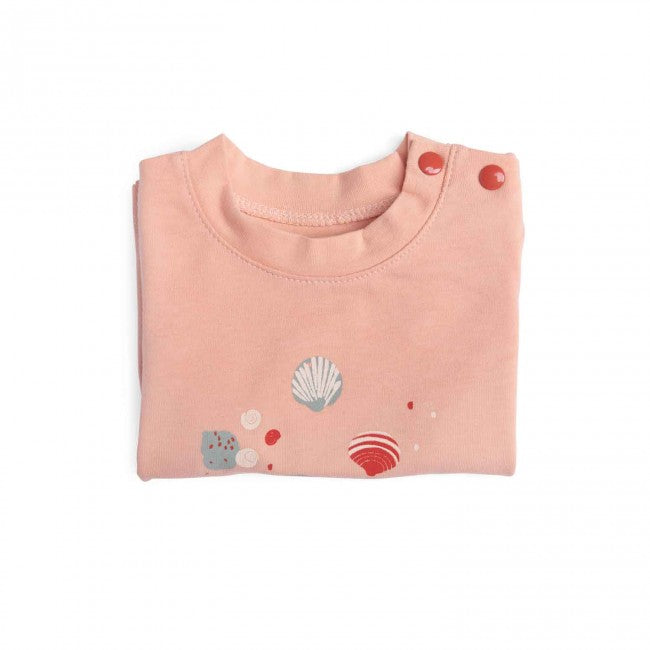 Moulinroty t-shirt helene Bord de mer 36 mnd