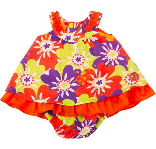tuctuc set jurk en broekje pelicano 74 Maat 74