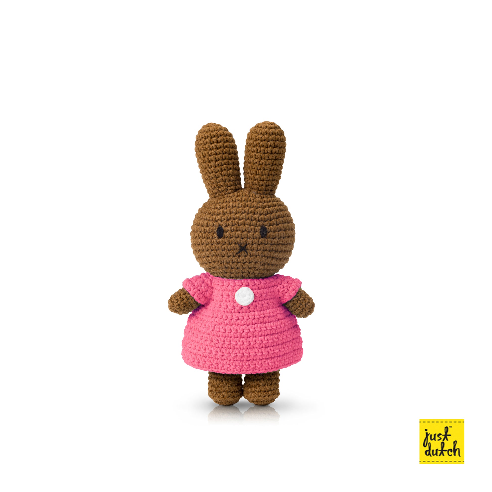 Justdutch nina handgemaakt jurk 0+ Roze