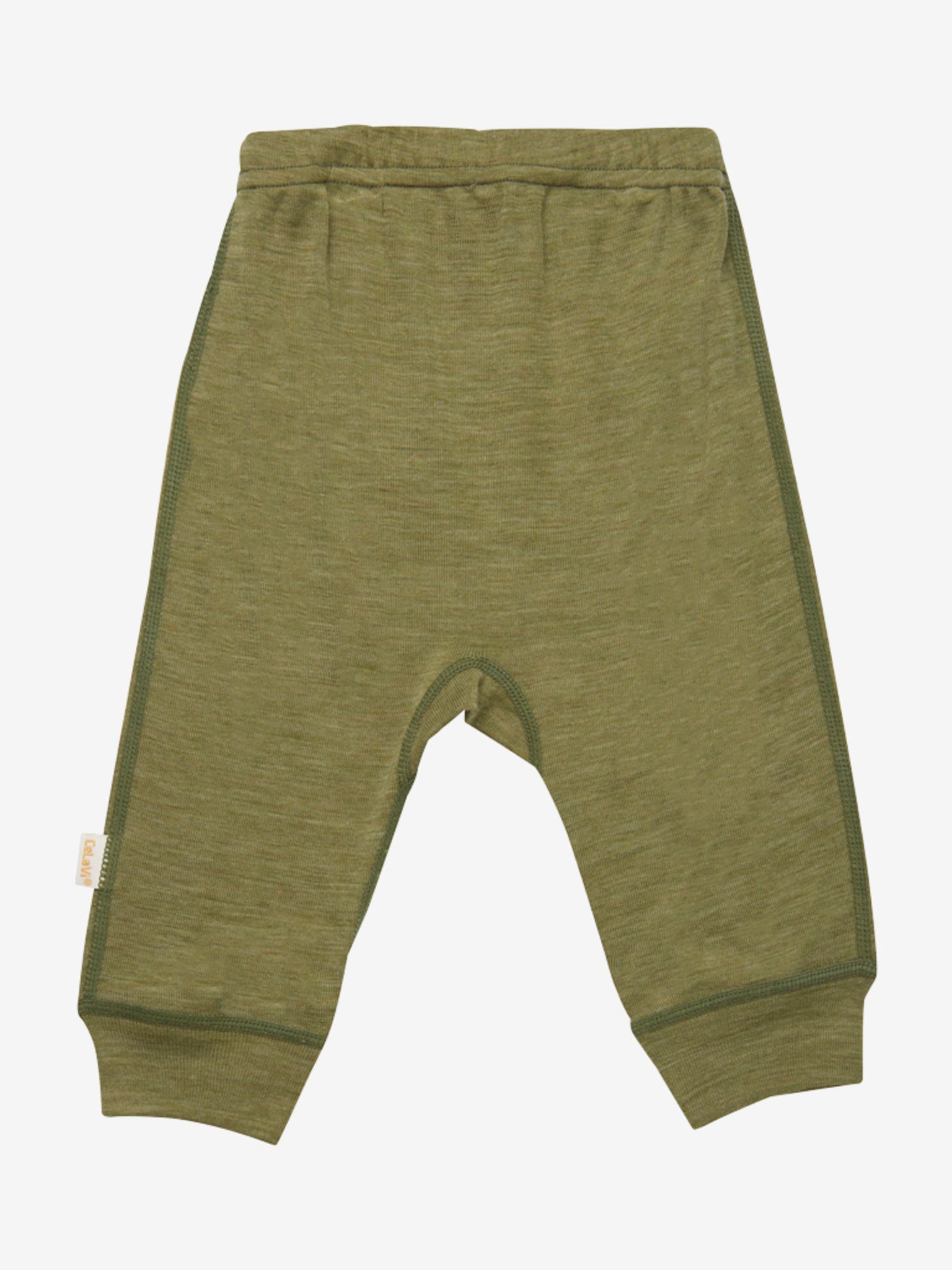 Celavi legging broek merino wol groen 60