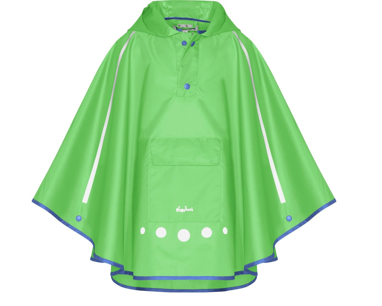 Playshoes regenponcho opvouwbaar Groen L