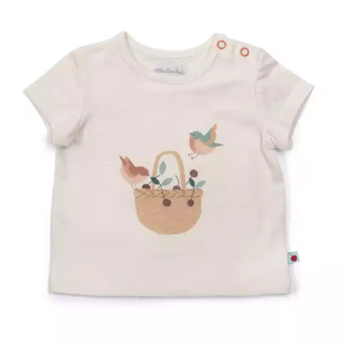 Moulinroty t-shirt florentine pomme des bois 24 maanden