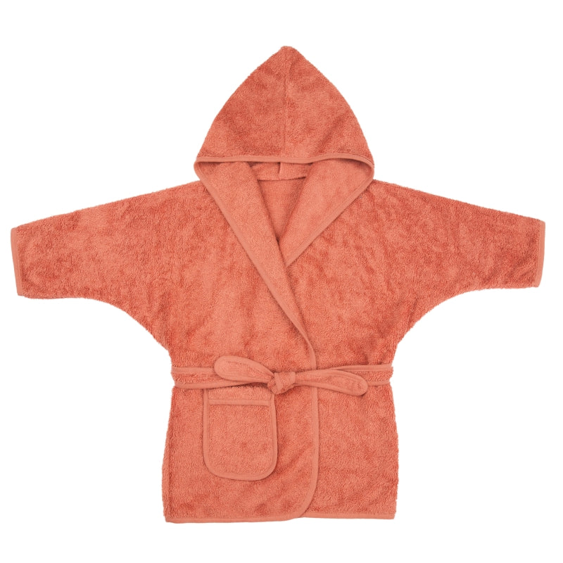 Timboo badjas 2 - 4 jaar Apricot blush