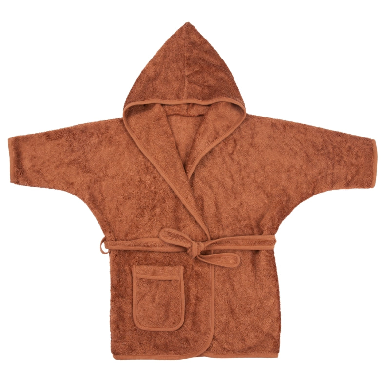 Timboo badjas 2 - 4 jaar Hazel brown