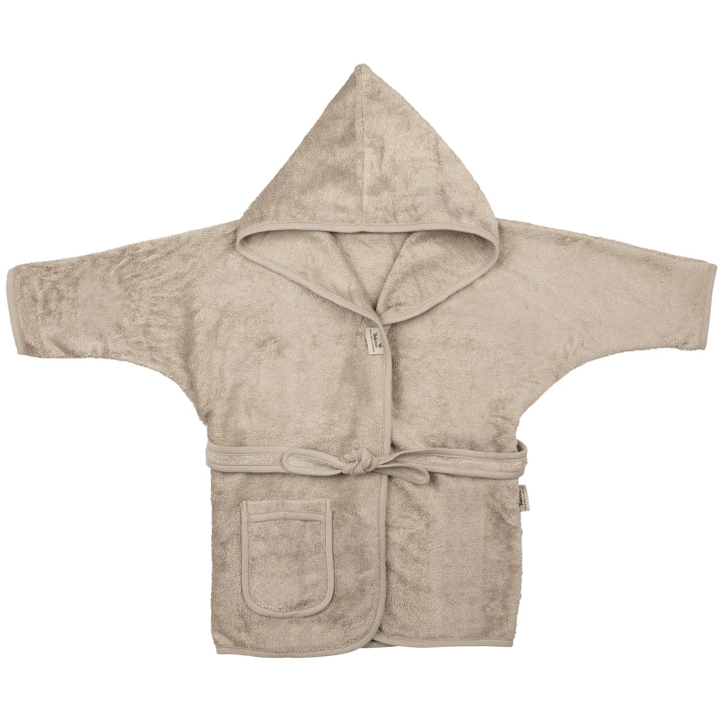 Timboo badjas 2 - 4 jaar Feather grey