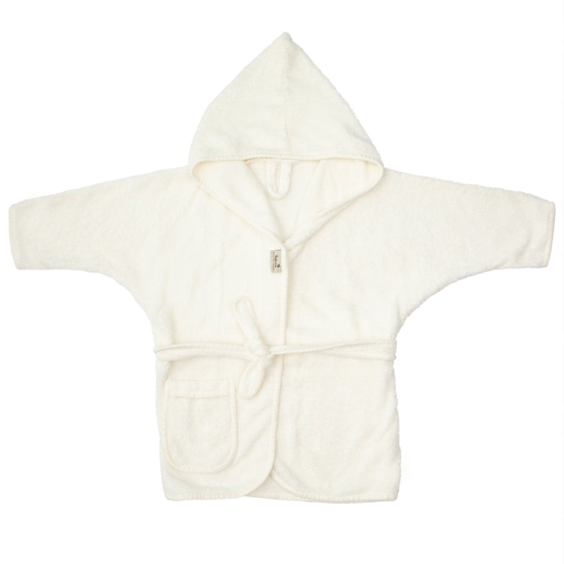 Timboo badjas 2 - 4 jaar Daisy white