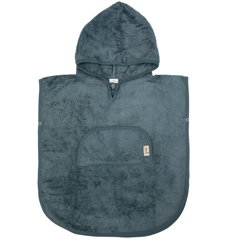 Timboo badponcho met v-hals Marin