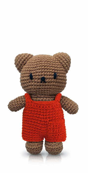 Justdutch boris handgemaakt overall Orange