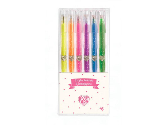 Djeco gelpennen stylos fluo 4+