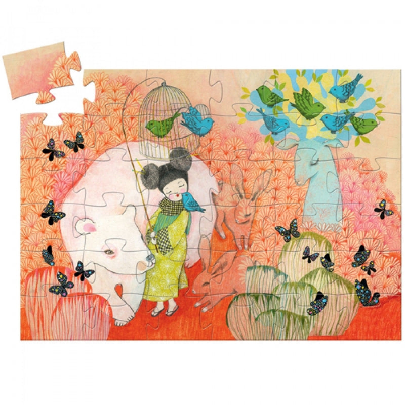 djeco puzzel kokeishi +4