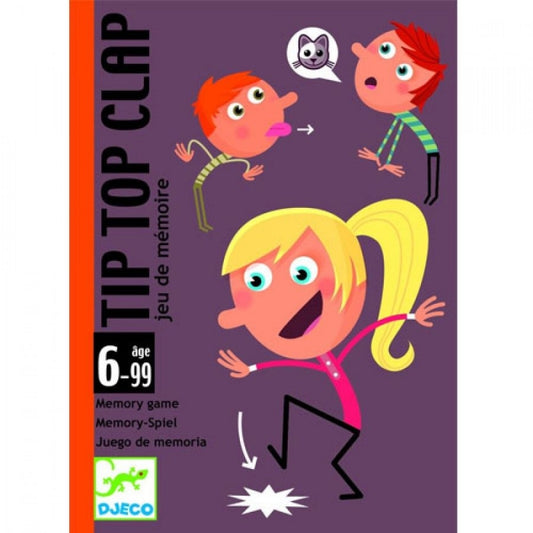 djeco kaartspel tip top clap 6+