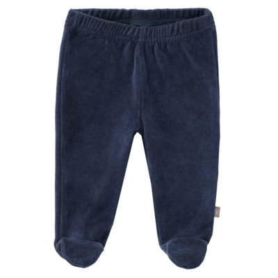 Fresk Trousers velours with feet Indigo 6 tm 12 mnd