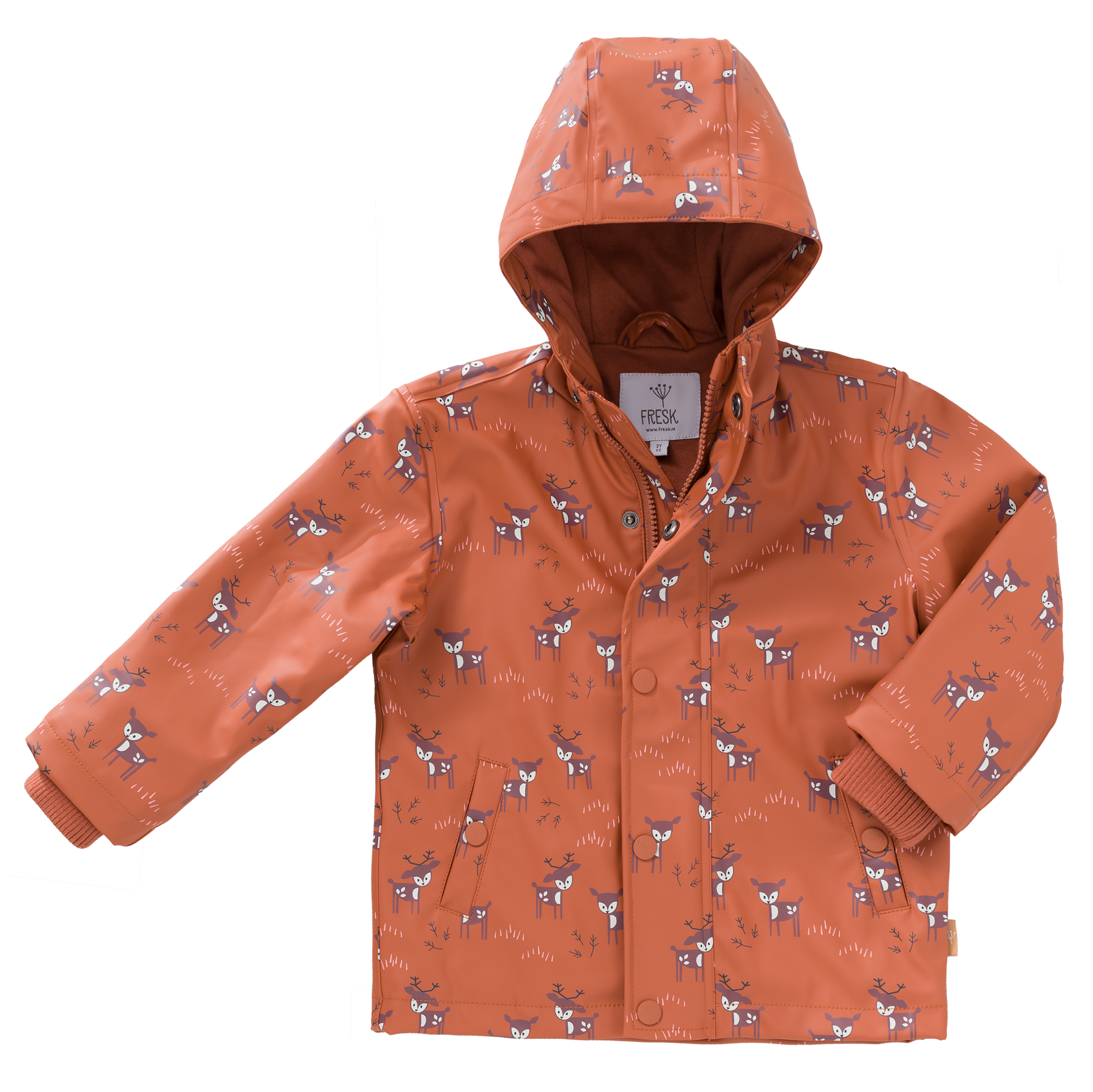 fresk regenjas deer copper