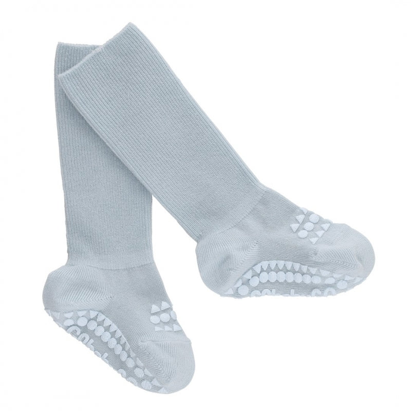 gobabygo antislipsok bamboo blauw sky 27/30 Sky 20-22