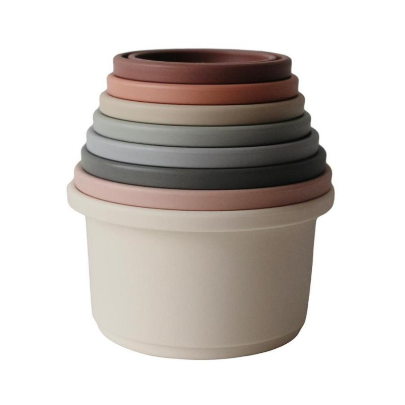 Mushie stackingcups original +6M